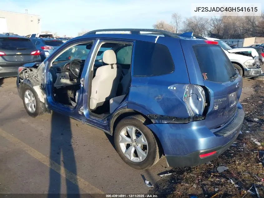 JF2SJADC4GH541615 2016 Subaru Forester 2.5I Premium