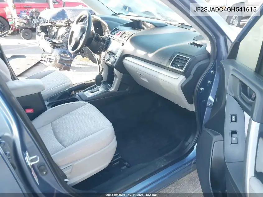 JF2SJADC4GH541615 2016 Subaru Forester 2.5I Premium
