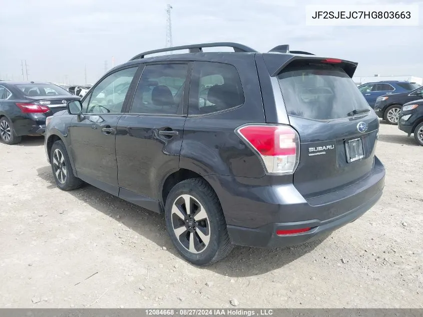 JF2SJEJC7HG803663 2017 Subaru Forester 2.5I Limited