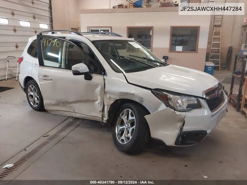 2017 Subaru Forester 2.5I Touring VIN: JF2SJAWCXHH447284 Lot: 40341790