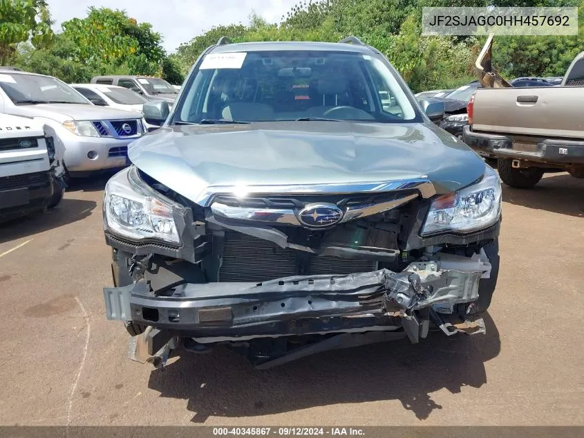 JF2SJAGC0HH457692 2017 Subaru Forester 2.5I Premium