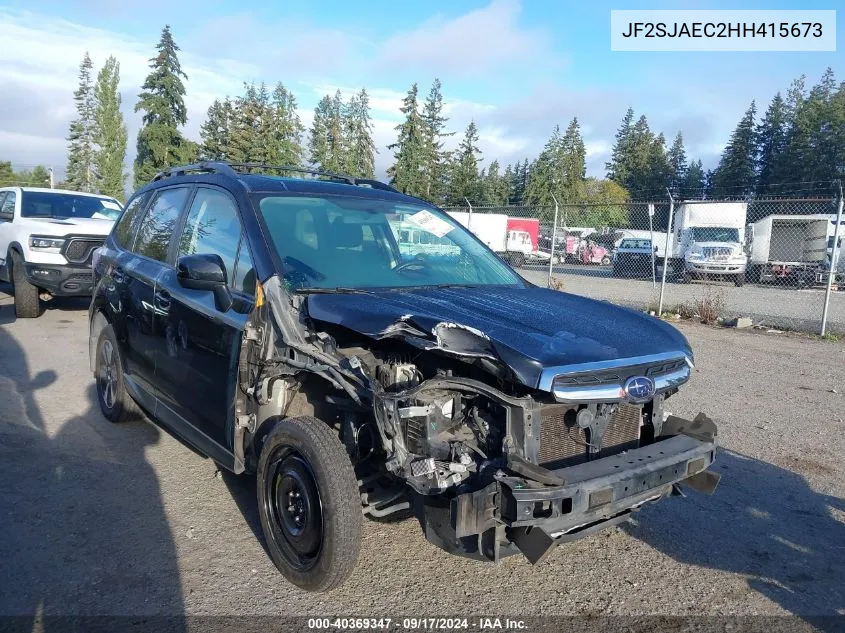 JF2SJAEC2HH415673 2017 Subaru Forester 2.5I Premium