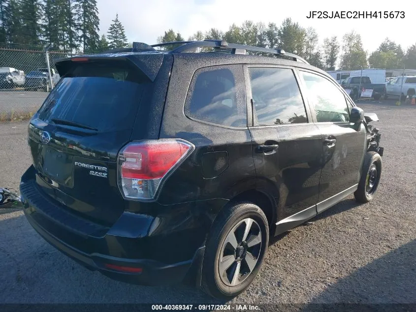 JF2SJAEC2HH415673 2017 Subaru Forester 2.5I Premium