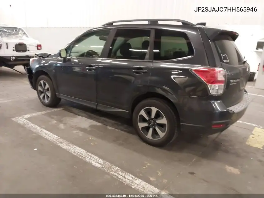 JF2SJAJC7HH565946 2017 Subaru Forester 2.5I Limited