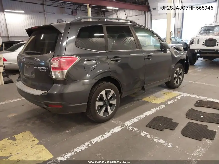 JF2SJAJC7HH565946 2017 Subaru Forester 2.5I Limited