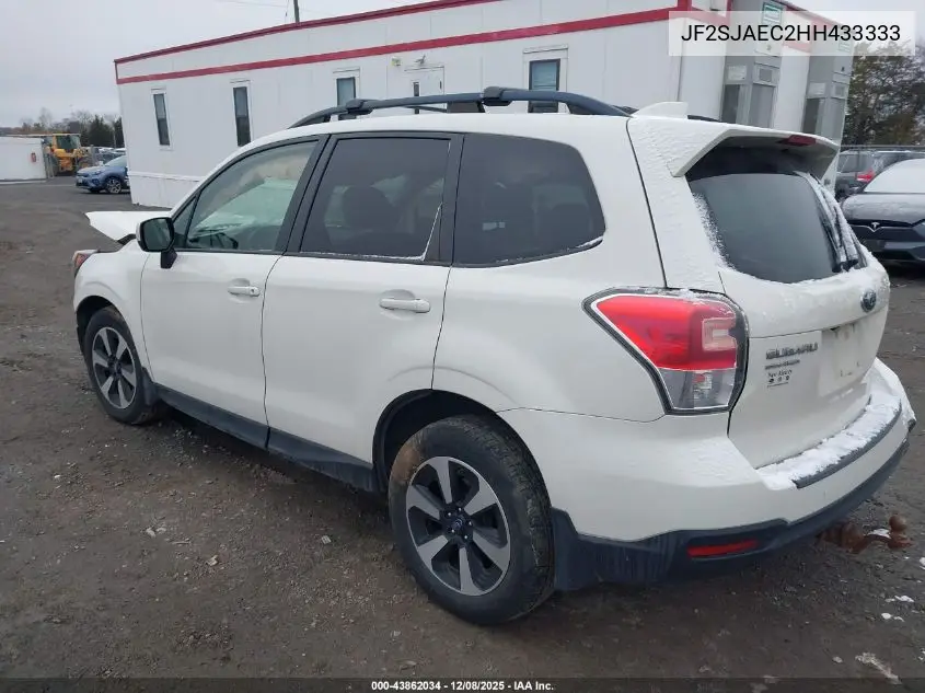JF2SJAEC2HH433333 2017 Subaru Forester 2.5I Premium