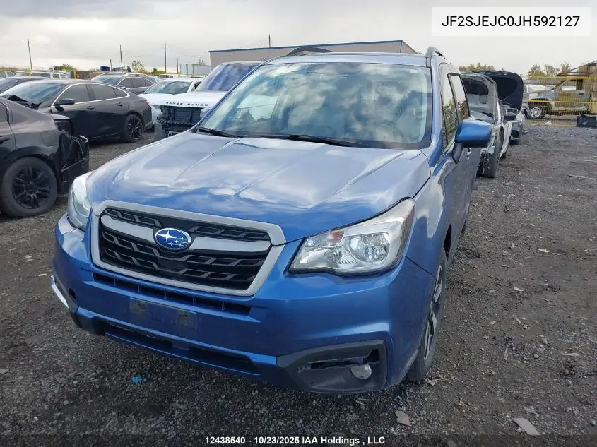 JF2SJEJC0JH592127 2018 Subaru Forester 2.5I Touring