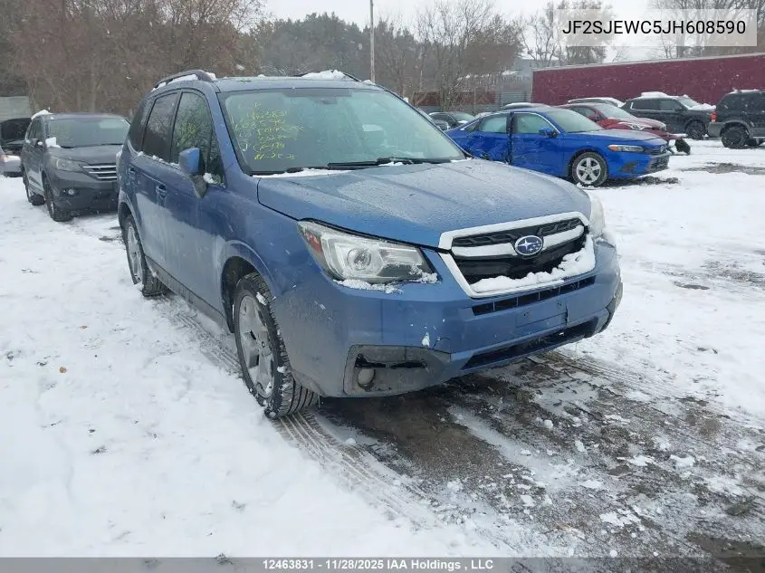 JF2SJEWC5JH608590 2018 Subaru Forester 2.5I Touring