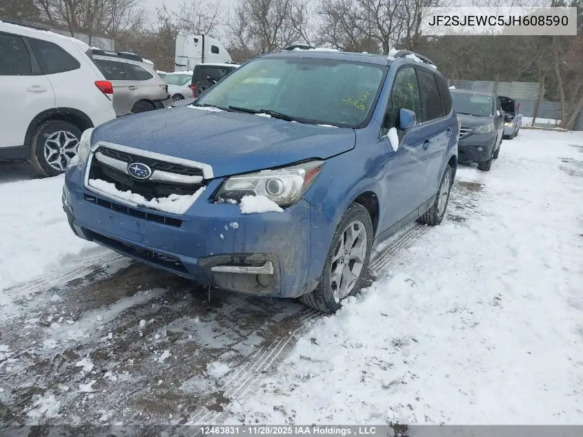JF2SJEWC5JH608590 2018 Subaru Forester 2.5I Touring