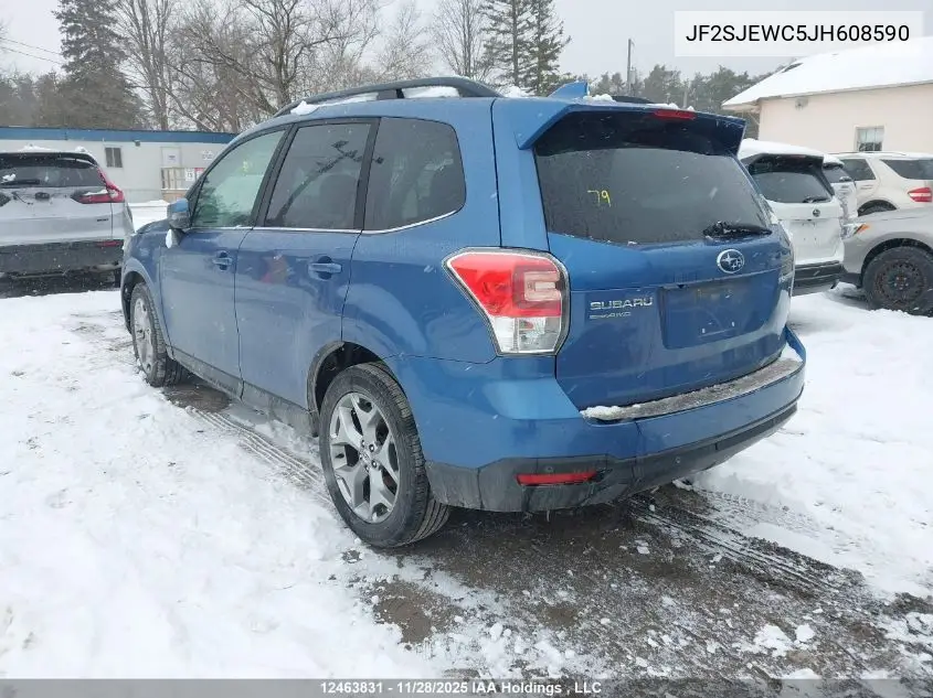 JF2SJEWC5JH608590 2018 Subaru Forester 2.5I Touring