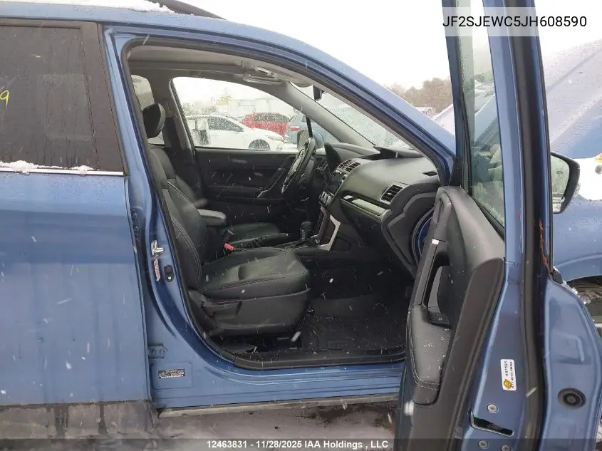 JF2SJEWC5JH608590 2018 Subaru Forester 2.5I Touring