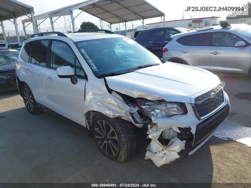 2018 Subaru Forester 2.0Xt Premium VIN: JF2SJGEC2JH409994 Lot: 39946493