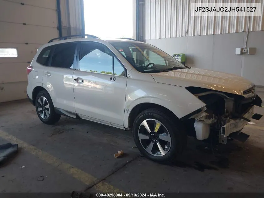 JF2SJAJC2JH541527 2018 Subaru Forester 2.5I Limited