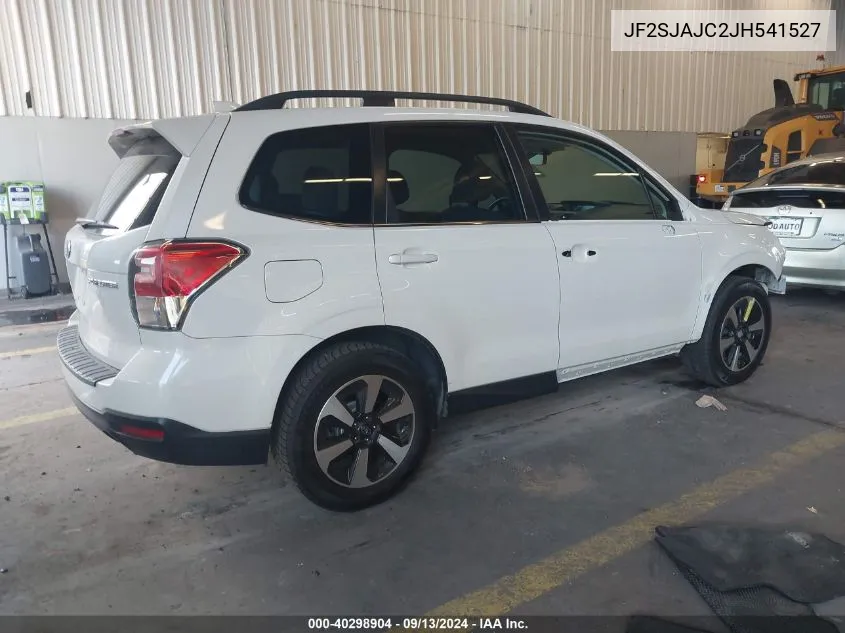 2018 Subaru Forester 2.5I Limited VIN: JF2SJAJC2JH541527 Lot: 40298904