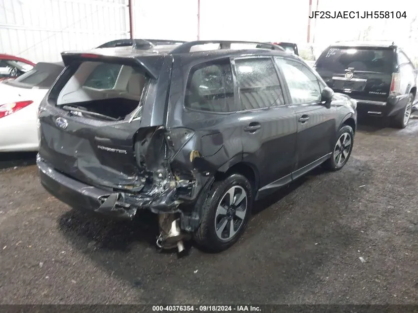 JF2SJAEC1JH558104 2018 Subaru Forester 2.5I Premium