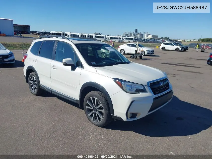 2018 Subaru Forester 2.0Xt Touring VIN: JF2SJGWC2JH588987 Lot: 40398402