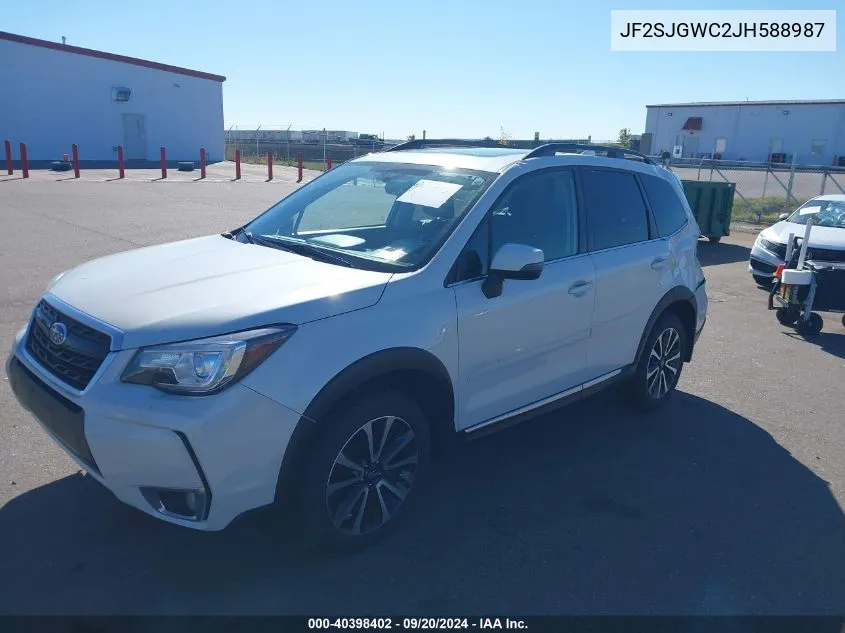 2018 Subaru Forester 2.0Xt Touring VIN: JF2SJGWC2JH588987 Lot: 40398402