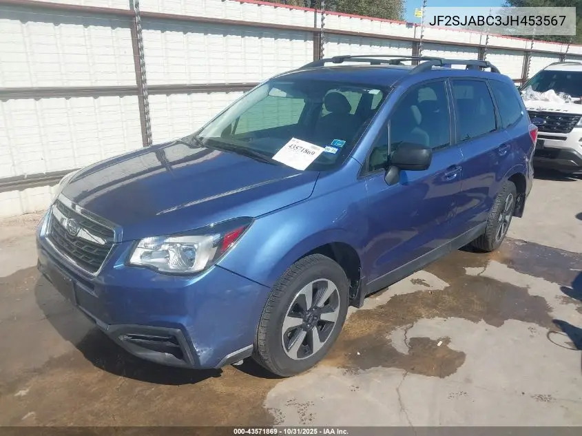 JF2SJABC3JH453567 2018 Subaru Forester 2.5I