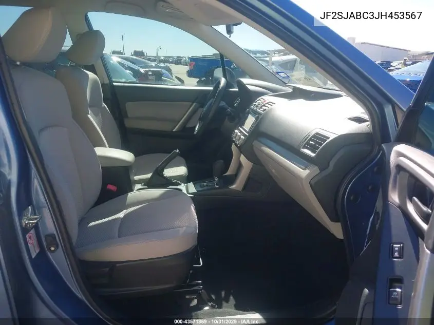 JF2SJABC3JH453567 2018 Subaru Forester 2.5I
