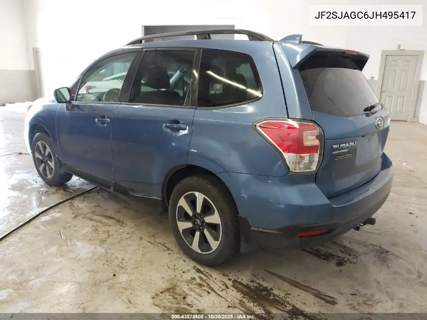 JF2SJAGC6JH495417 2018 Subaru Forester 2.5I Premium
