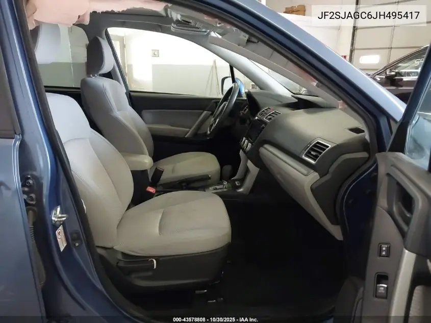JF2SJAGC6JH495417 2018 Subaru Forester 2.5I Premium