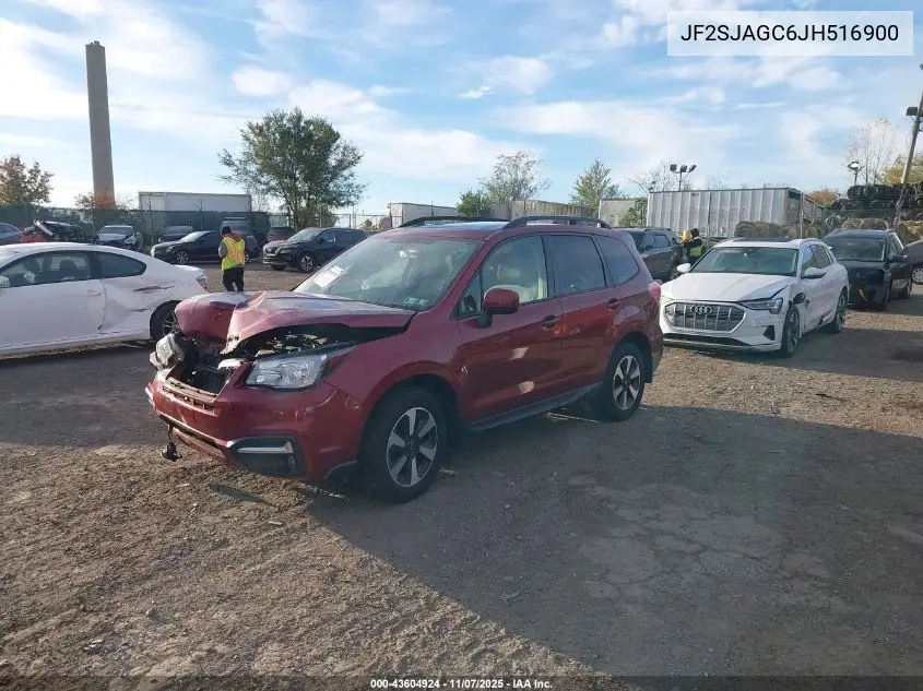 JF2SJAGC6JH516900 2018 Subaru Forester 2.5I Premium