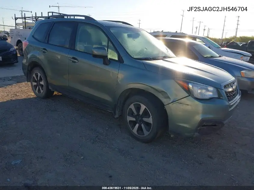 JF2SJAGC2JH546704 2018 Subaru Forester 2.5I Premium