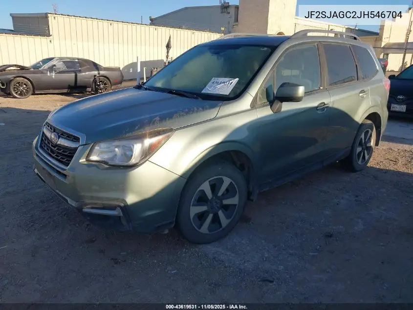 JF2SJAGC2JH546704 2018 Subaru Forester 2.5I Premium