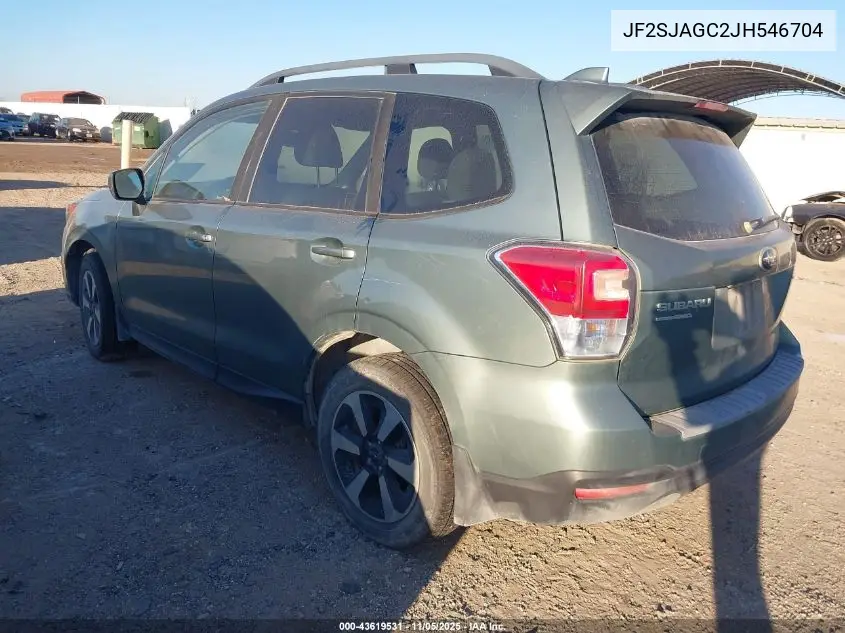 JF2SJAGC2JH546704 2018 Subaru Forester 2.5I Premium