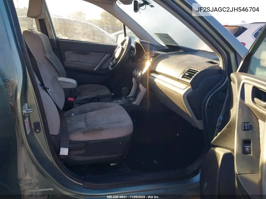 JF2SJAGC2JH546704 2018 Subaru Forester 2.5I Premium
