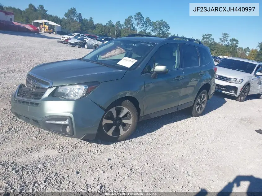 JF2SJARCXJH440997 2018 Subaru Forester 2.5I Limited
