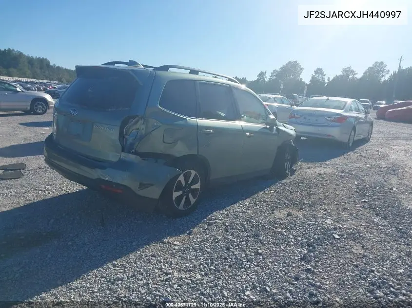 JF2SJARCXJH440997 2018 Subaru Forester 2.5I Limited