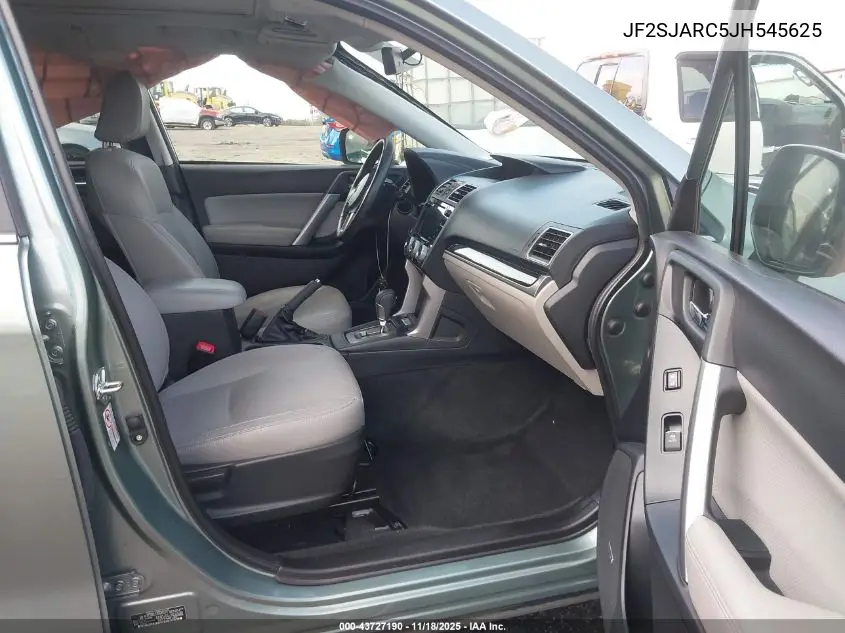 JF2SJARC5JH545625 2018 Subaru Forester 2.5I Limited