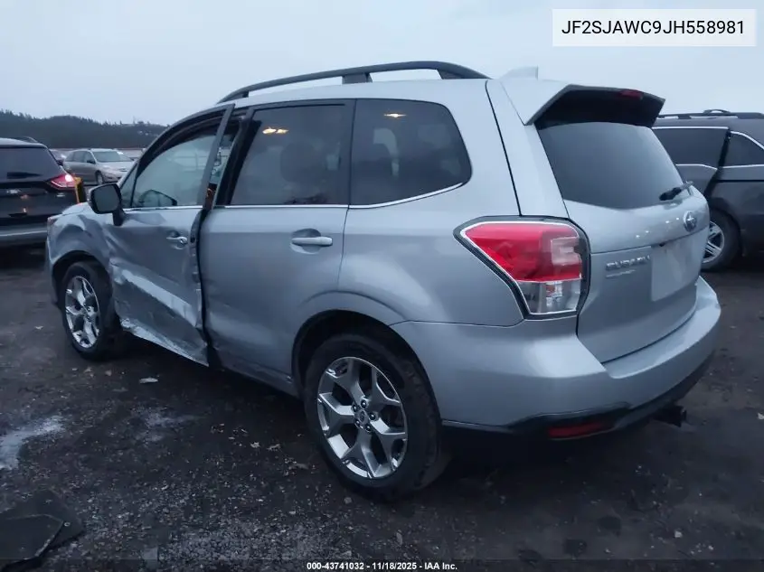 JF2SJAWC9JH558981 2018 Subaru Forester 2.5I Touring
