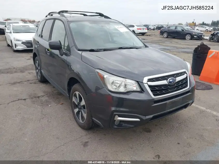 JF2SJAGC7JH585224 2018 Subaru Forester 2.5I Premium