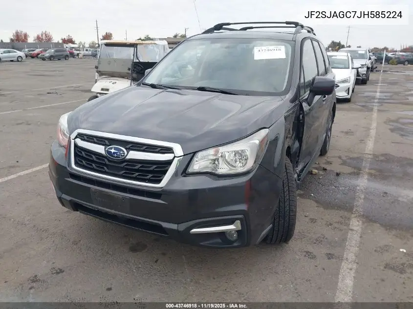 JF2SJAGC7JH585224 2018 Subaru Forester 2.5I Premium