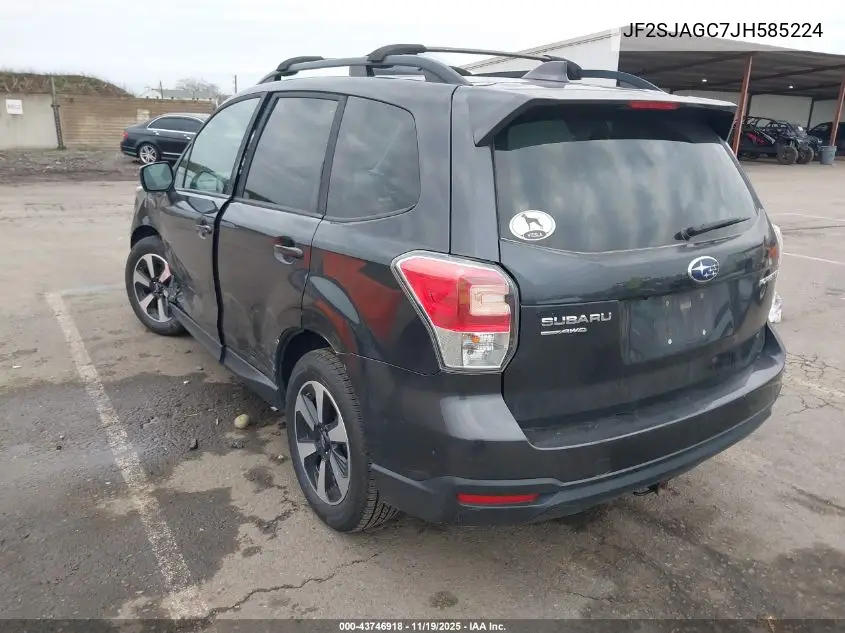 JF2SJAGC7JH585224 2018 Subaru Forester 2.5I Premium