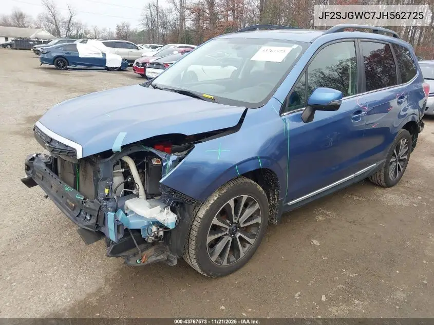 JF2SJGWC7JH562725 2018 Subaru Forester 2.0Xt Touring