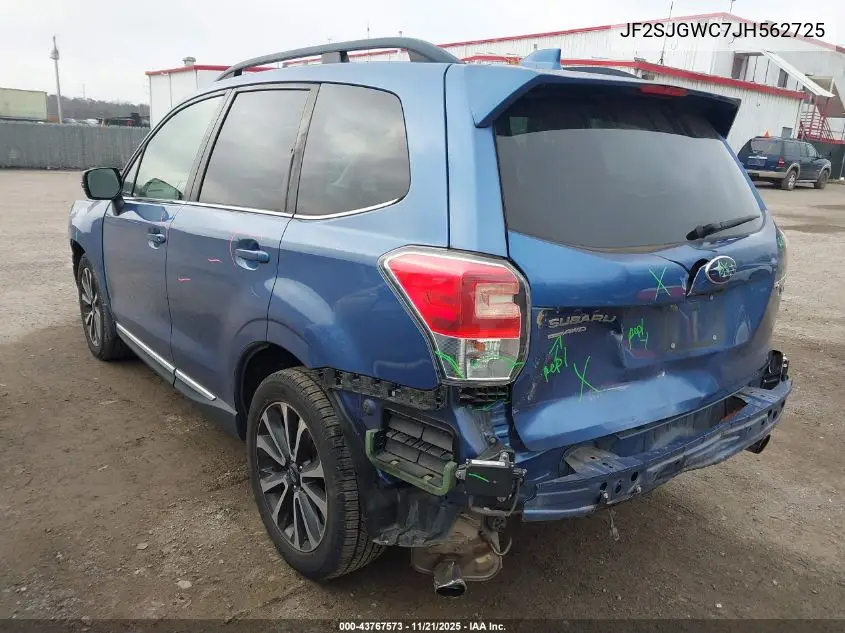JF2SJGWC7JH562725 2018 Subaru Forester 2.0Xt Touring
