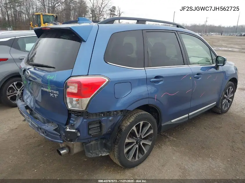 JF2SJGWC7JH562725 2018 Subaru Forester 2.0Xt Touring