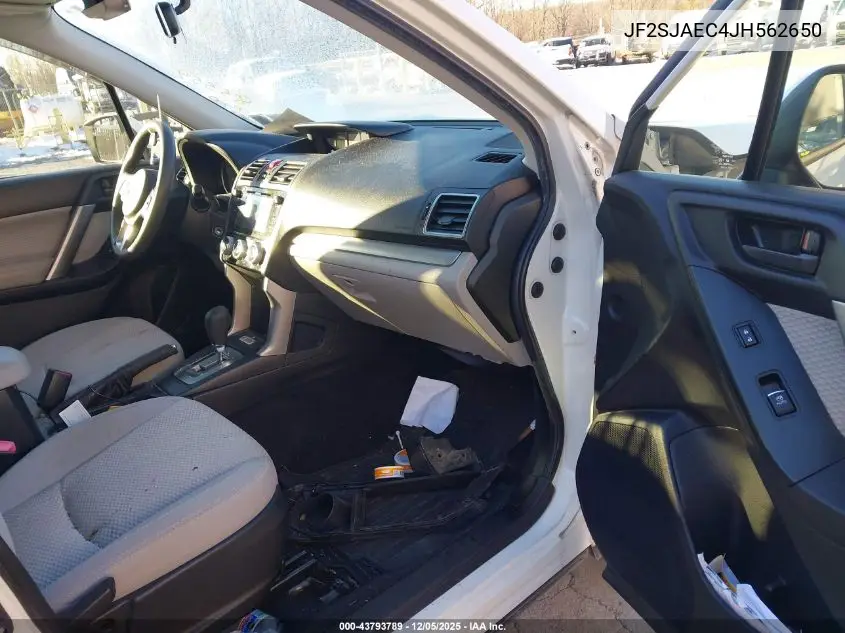 JF2SJAEC4JH562650 2018 Subaru Forester 2.5I Premium