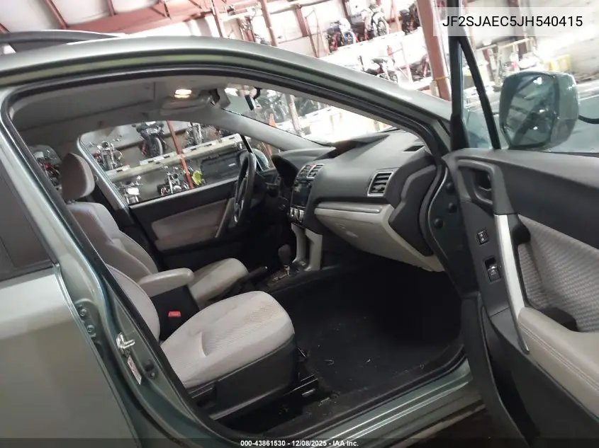 JF2SJAEC5JH540415 2018 Subaru Forester 2.5I Premium