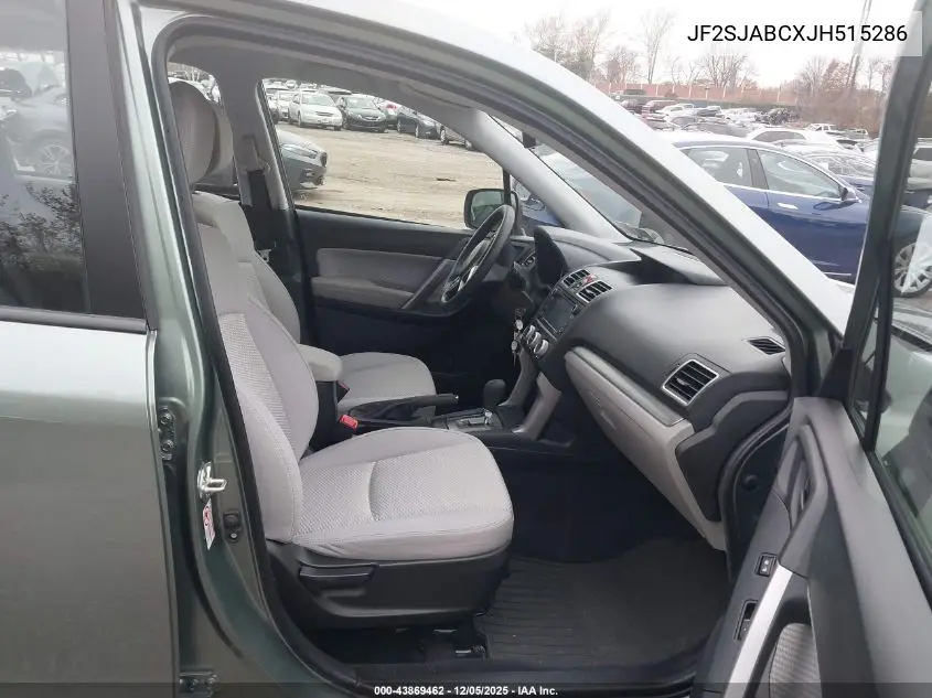 JF2SJABCXJH515286 2018 Subaru Forester 2.5I