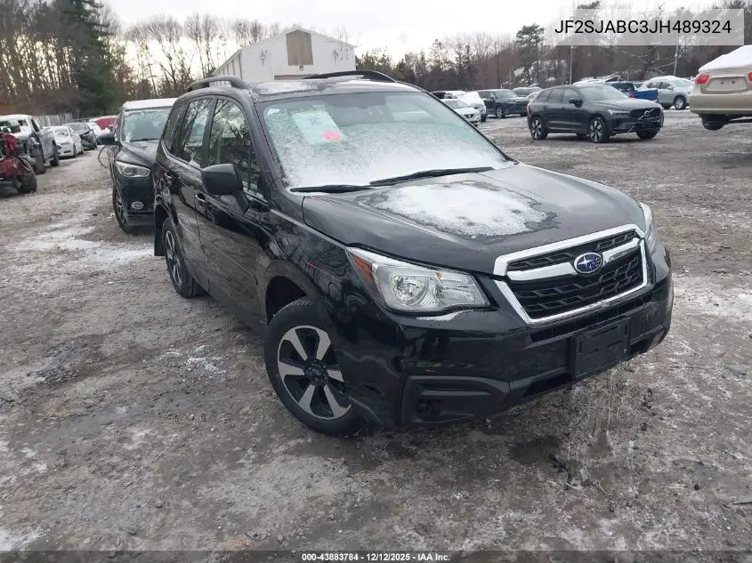 JF2SJABC3JH489324 2018 Subaru Forester 2.5I