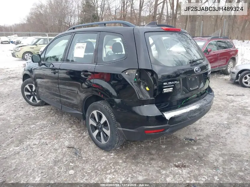 JF2SJABC3JH489324 2018 Subaru Forester 2.5I