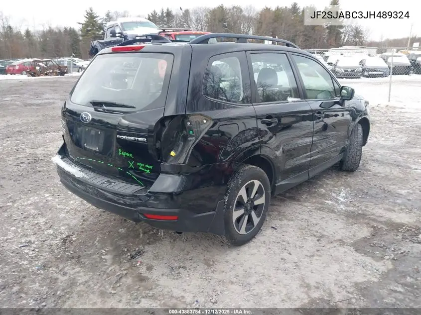 JF2SJABC3JH489324 2018 Subaru Forester 2.5I