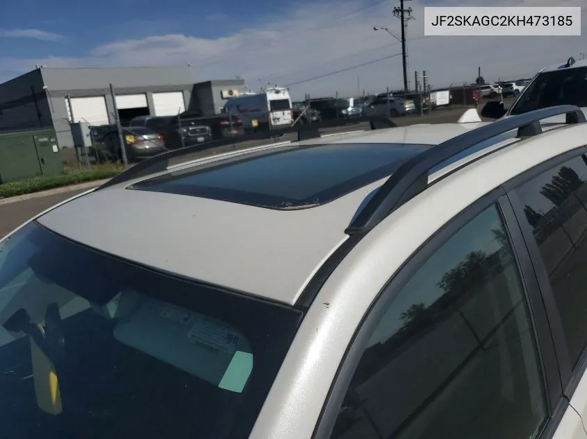 JF2SKAGC2KH473185 2019 Subaru Forester Premium