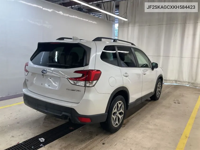 JF2SKAGCXKH584423 2019 Subaru Forester Premium