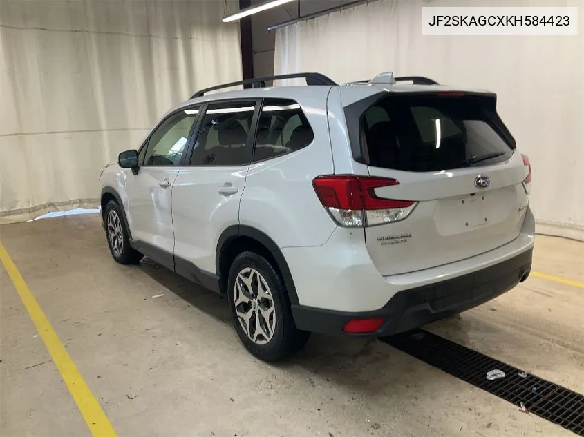 JF2SKAGCXKH584423 2019 Subaru Forester Premium