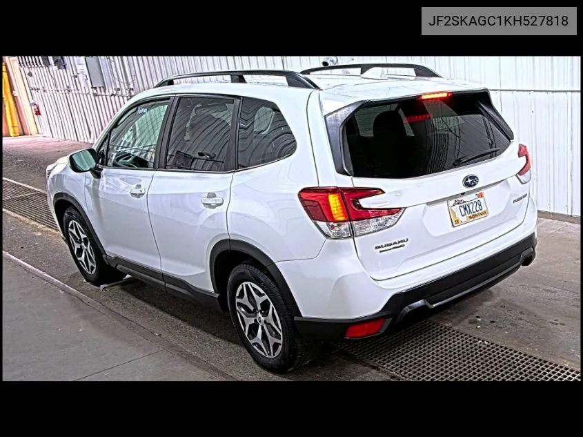 2019 Subaru Forester Premium VIN: JF2SKAGC1KH527818 Lot: 40411190